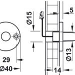 Светильник LED 2018 12V/2W теп. бел
