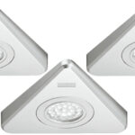 Светильник LED модель 3003 24V/1,65W теп. бел никель. (компл. из 3 шт.)