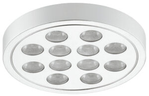 Светильник LED модель 3005 24V/0,8W теп. бел никель.