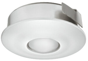 Светильник LED модель 4005 350mA/1W теп. бел серебрист. D=30mm