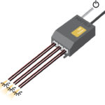 3-х канальный дистребьютор 12V 34X45mm