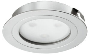 Светильник LED модель 4009 350mA/3W теп. бел никель.