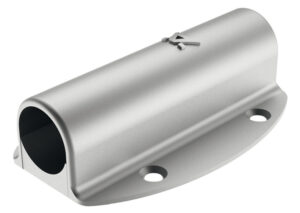 Adapte (корпус) для монтажа на поверхности 57х50х20мм, пластик серебристого цвета