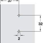 Монтажная планка DUOMATIC SM H3mm