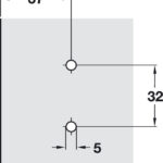 Монтажная планка DUOMATIC SM H3mm