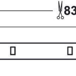 Светильник LED модель 2011 12V/0,8W хол. белый 300мм,