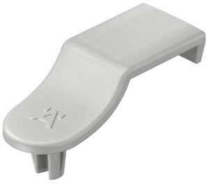 Фиксатор задней стенки RPC D 5/24, пластмасса, серый