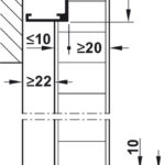 Комплект для раздвежной двери Slido D-Line43 80M