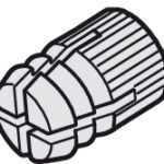 Муфта распорная М4 5/8мм, Латунь