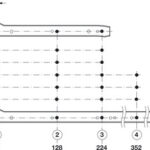 Направляющая система для выдвижного ящика 86*450mm 25кг (ral 9010 белые)
