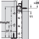 Направляющая система для выдвижного ящика 86*450mm 25кг (ral 9010 белые)