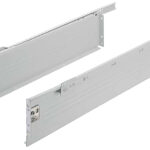 Направляющая система для выдвижного ящика 118*350mm 25кг (ral 9010 белые)