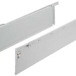 Направляющая система для выдвижного ящика 150*300mm 25кг (ral9010 белые )