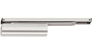 Верхний дверной доводчик – Hafele StarTec  DCL 83   со скользящей тягой  без фиксатора,  серебристый