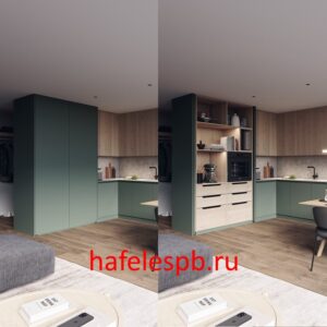 Комплект фурнитуры HÄFELE Hawa Concepta III 25/35 Push без ручки и с системой плавного закрывания