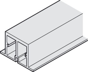 Усиливающий профиль (балка) для фурнитуры HÄFELE Hawa Folding Concepta III 20/25, (Опция)