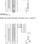 Комплект фурнитуры HÄFELE Hawa Folding Concepta III 20/25 Push без ручки и с системой плавного закрывания
