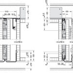 Комплект фурнитуры HÄFELE Hawa Folding Concepta III 20/25 Push без ручки и с системой плавного закрывания
