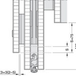 Комплект фурнитуры HÄFELE Hawa Folding Concepta III 20/25 Push без ручки и с системой плавного закрывания