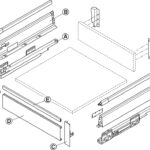 Передние крепления для внутреннего ящика HÄFELE Matrix Box S35