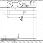 Комплект фурнитуры для раздвижных дверей Häfele Slido D-Line11 80I, крепление закладное, вес дверного полотна до 80 кг