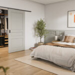 Комплект фурнитуры для раздвижных дверей Häfele Slido D-Line11 120I, крепление закладное, вес дверного полотна до 120 кг
