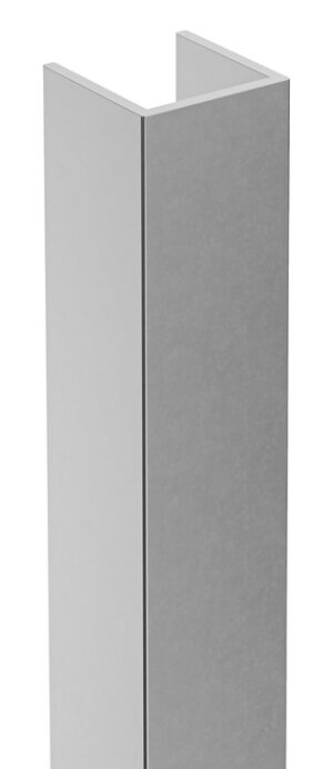 U-образный профиль, ручка Häfele Slido F-Handle22 B2, алюминий